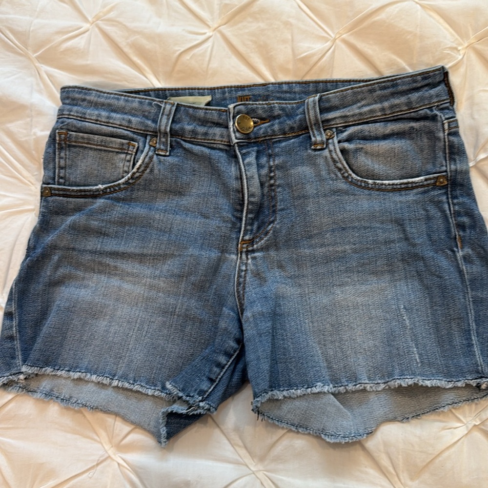 Kut from the Kloth Blue Jean Shorts
